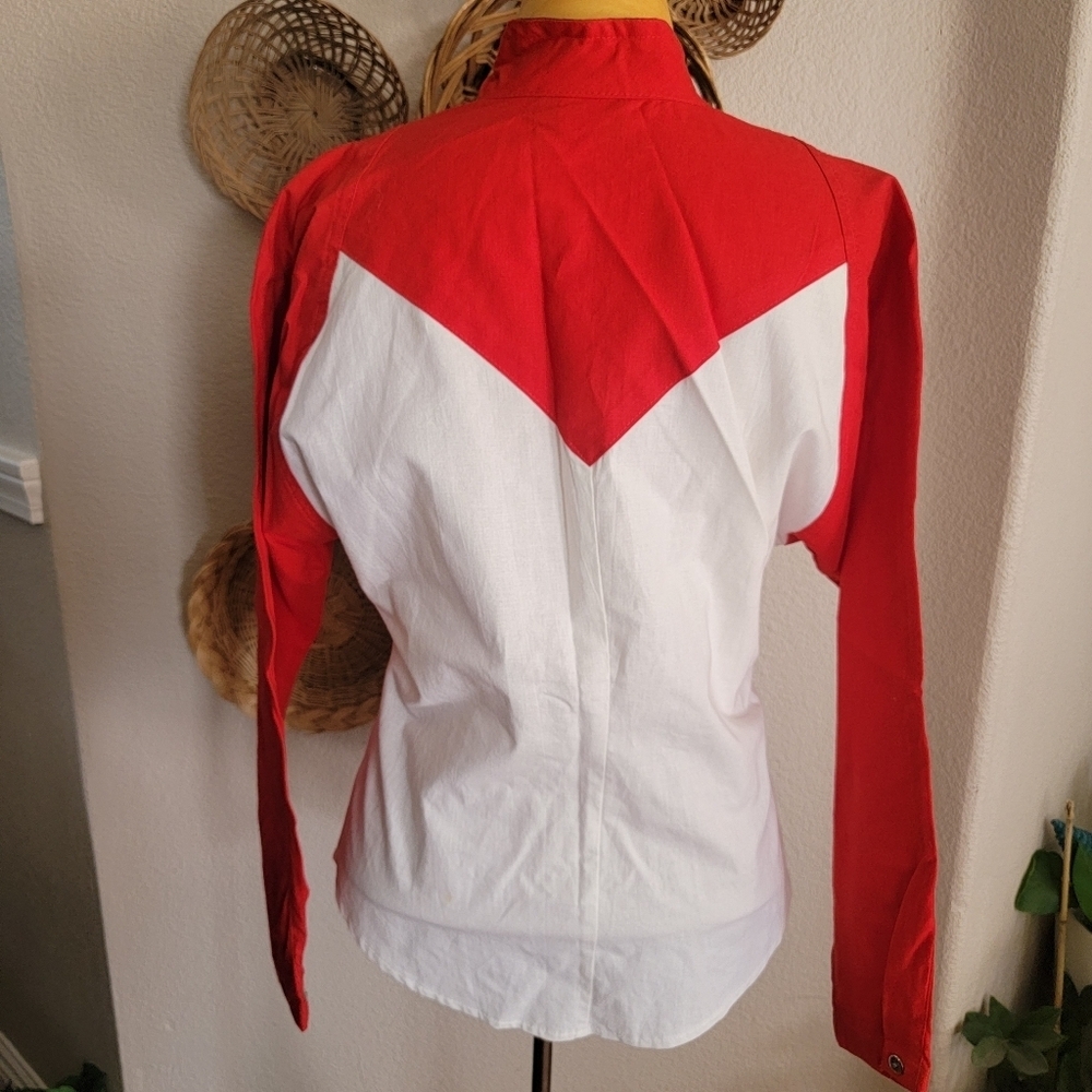 VTG Roughrider Western Rodeo LS Shirt - Picture 4 of 7